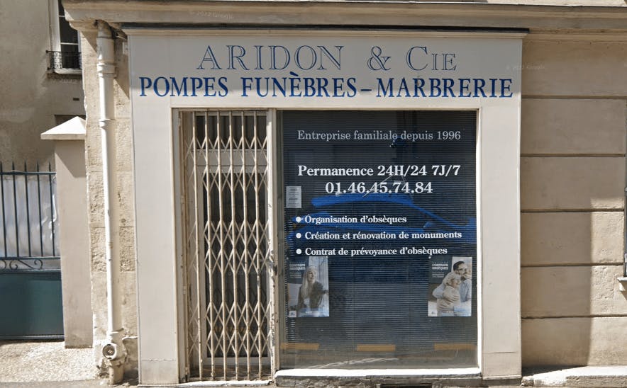 Photo de Pompes Funèbres et Marbrerie Aridon et Cie à Issy-les-Moulineaux