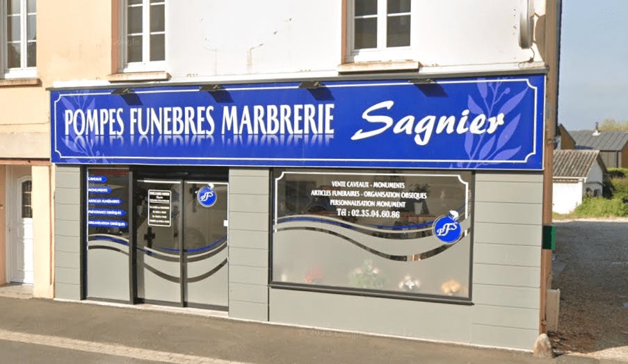Photo de Pompes Funèbres et marbrerie Sagnier à Les Grandes-Ventes