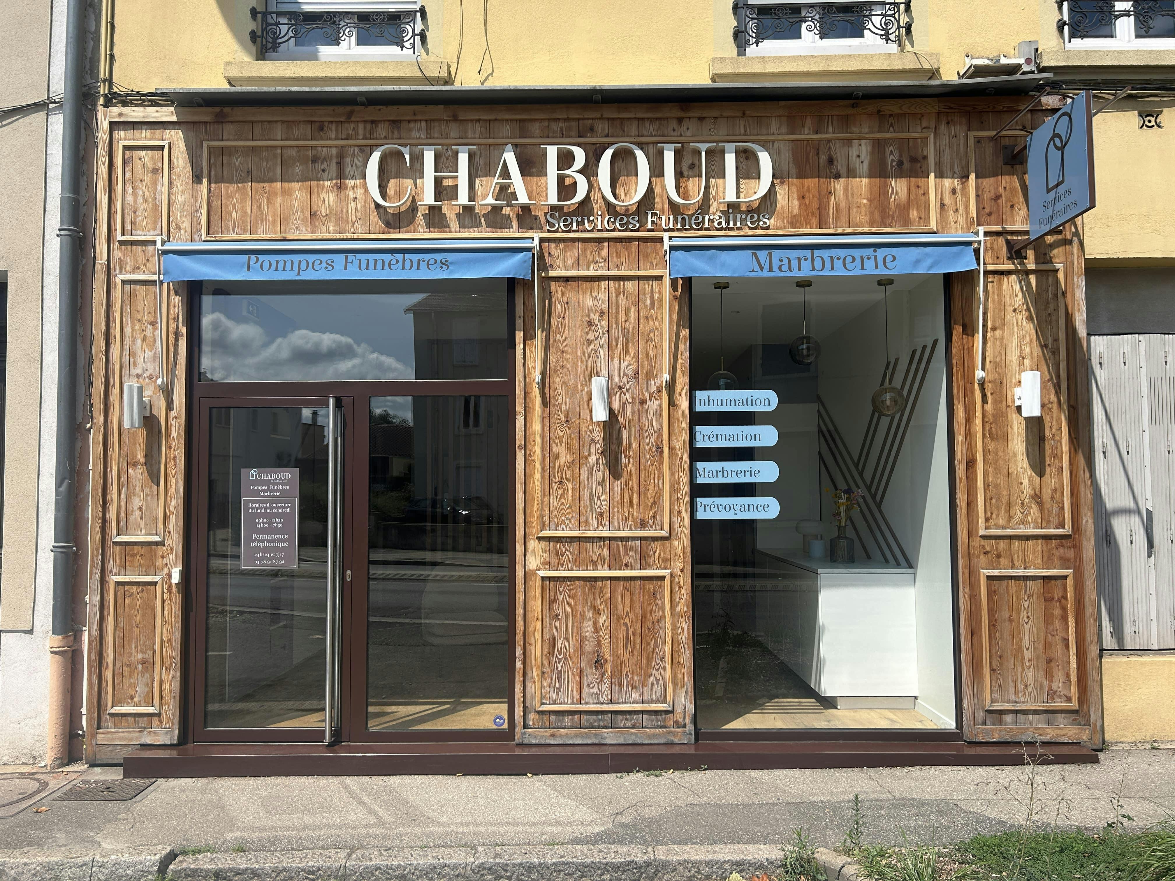 Photo de Pompes Funèbres & Marbrerie Chaboud à Caluire-et-Cuire
