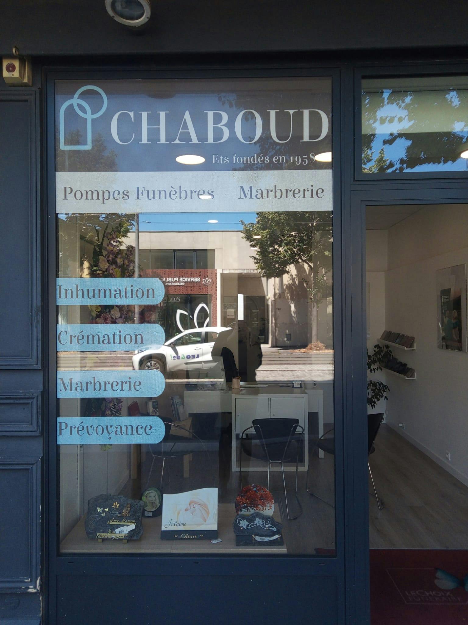 Photo de Pompes Funèbres & Marbrerie Chaboud à Lyon