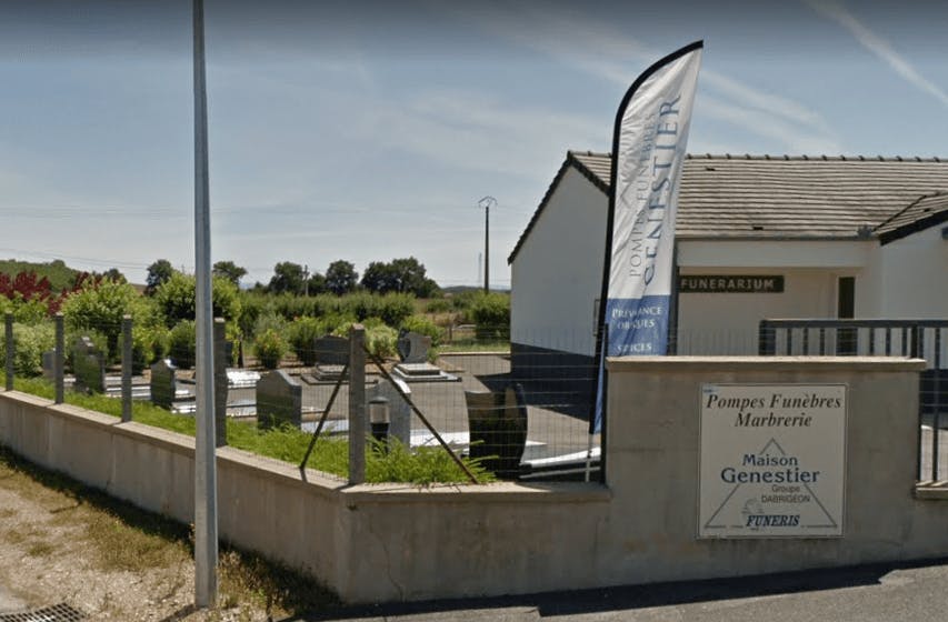Photographie Pompes Funèbres Marbreries Genestier de Saint-Pourçain-sur-Sioule