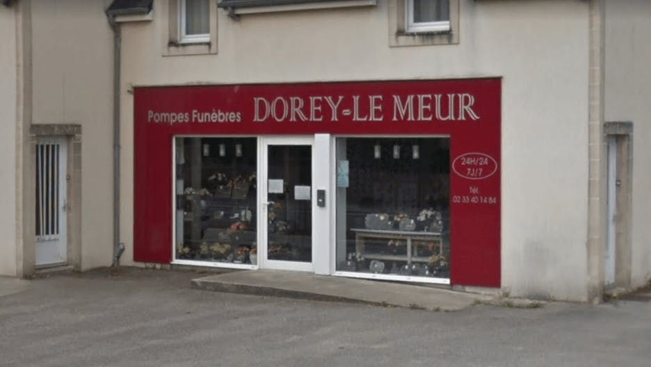 Photographie de la Pompes Funèbres Dorey-Le Meur à Valognes
