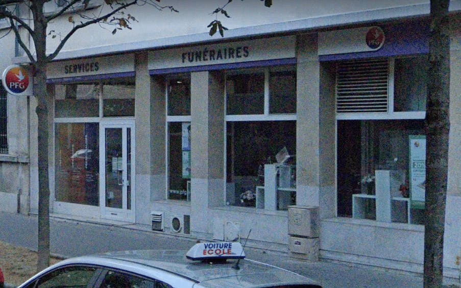 Photographie de la Pompes Funèbres Générales à Paris