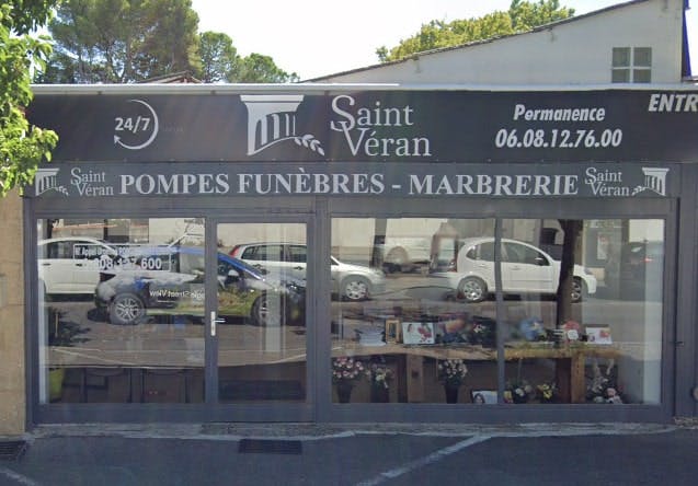 Photographie des Pompes Funèbres Saint Veran à Avignon