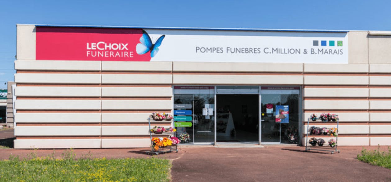 Photographie Pompes Funèbres C.MILLION & B.MARAIS de Romorantin-Lanthenay