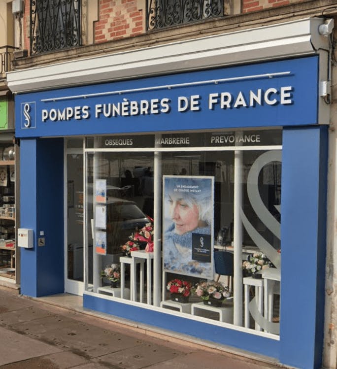 Photographie de la Pompes funèbres de France de Saint-Germain-en-Laye