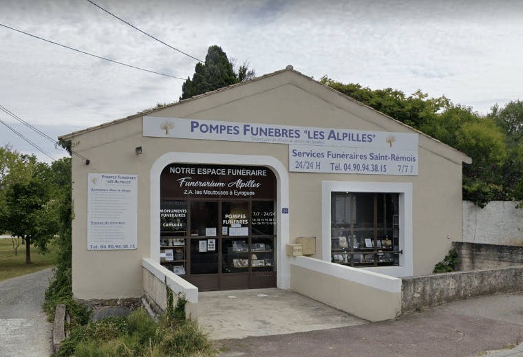 Photographie de la Pompes Funèbres ALPILLES de Saint-Rémy-de-Provence