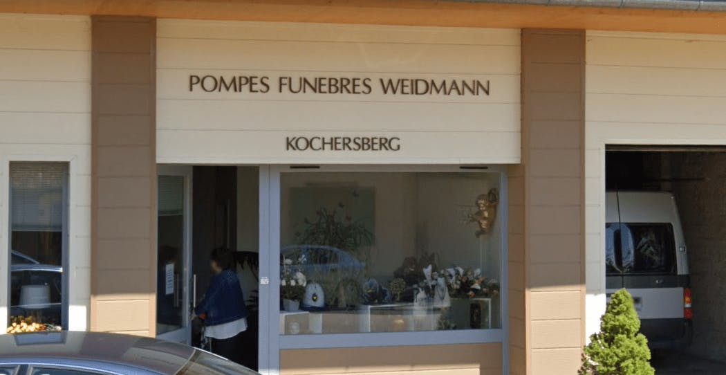 Photographie de la Pompes Funèbres WEIDMANN de la ville de Schnersheim