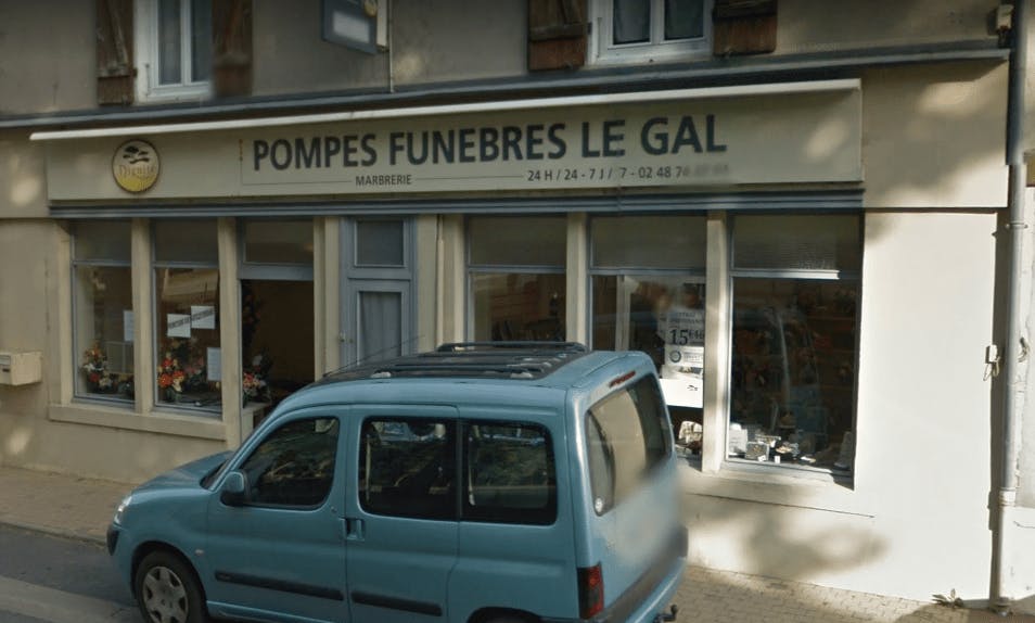 Photographie de la Pompes Funèbres et Marbrerie Le Gal dans La Guerche-sur-l'Aubois