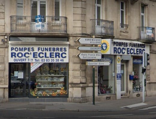 Photographie des Pompes Funèbres Roc-Eclerc à Nancy