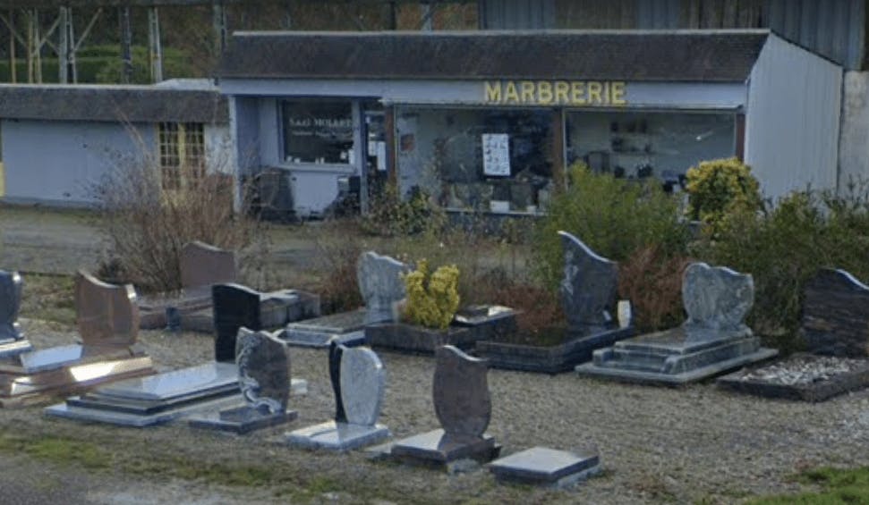 Photographie de la Pompes Funèbres et Marbrerie Granitière Mollet à Saint-Nicolas-du-Pélem