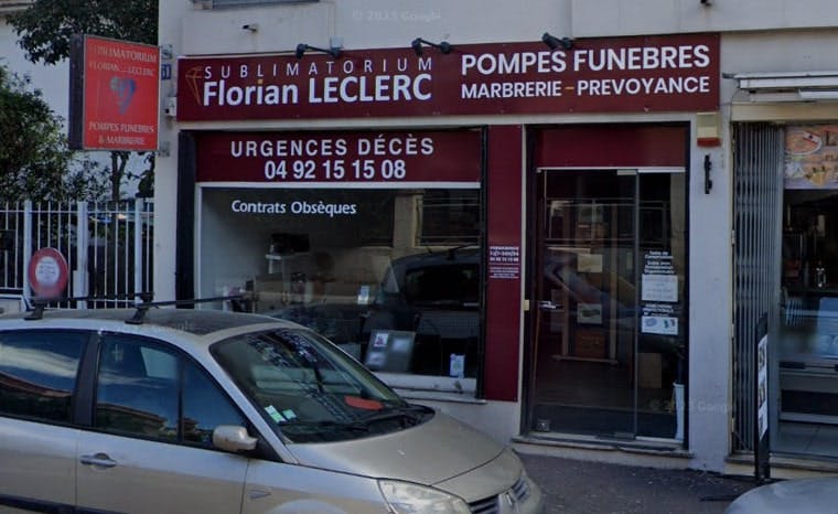Photographie de la Pompes funèbres Florian Leclerc Sublimatorium de Nice
