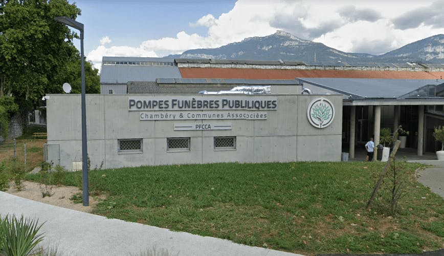 Photographie de la Pompes Funèbres Publiques à Chambéry