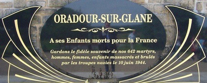 monument oradour sur glane