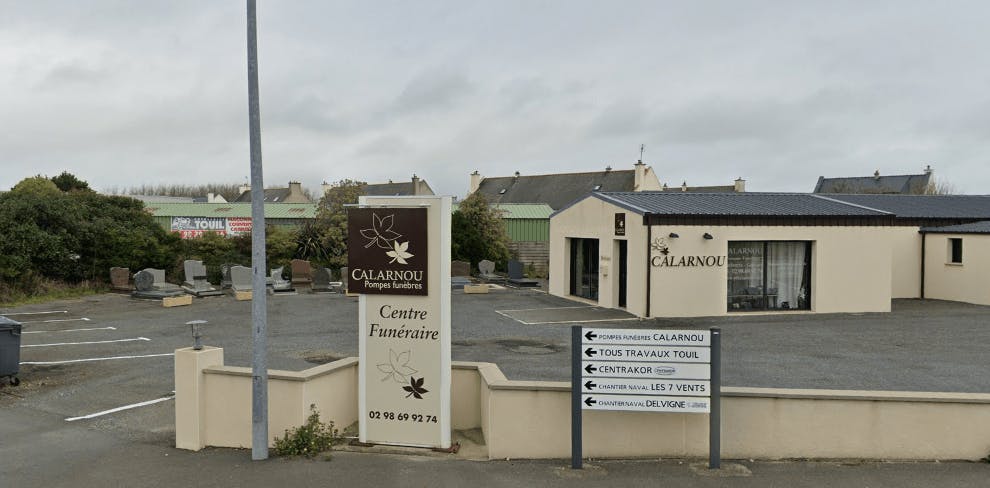 Photographie de la Pompes Funèbres Calarnou à Saint-Pol-de-Léon