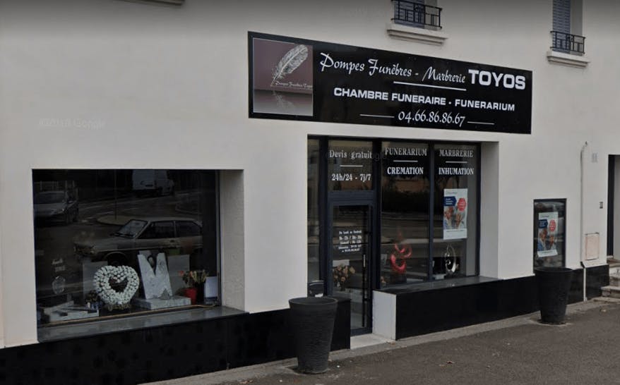 Photographie de la Pompes Funèbres TOYOS à Alès