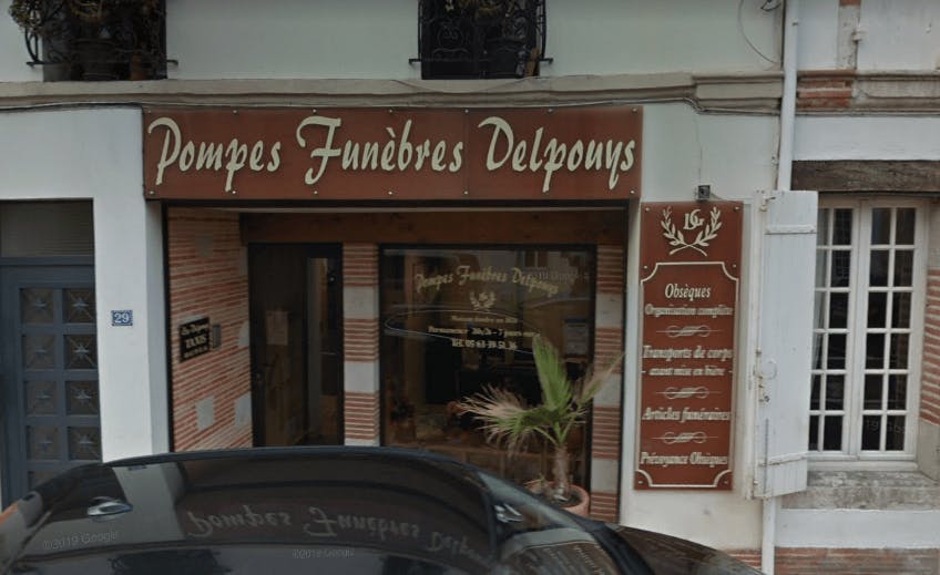 Photographie de la Pompes Funèbres Delpouys à Valence
