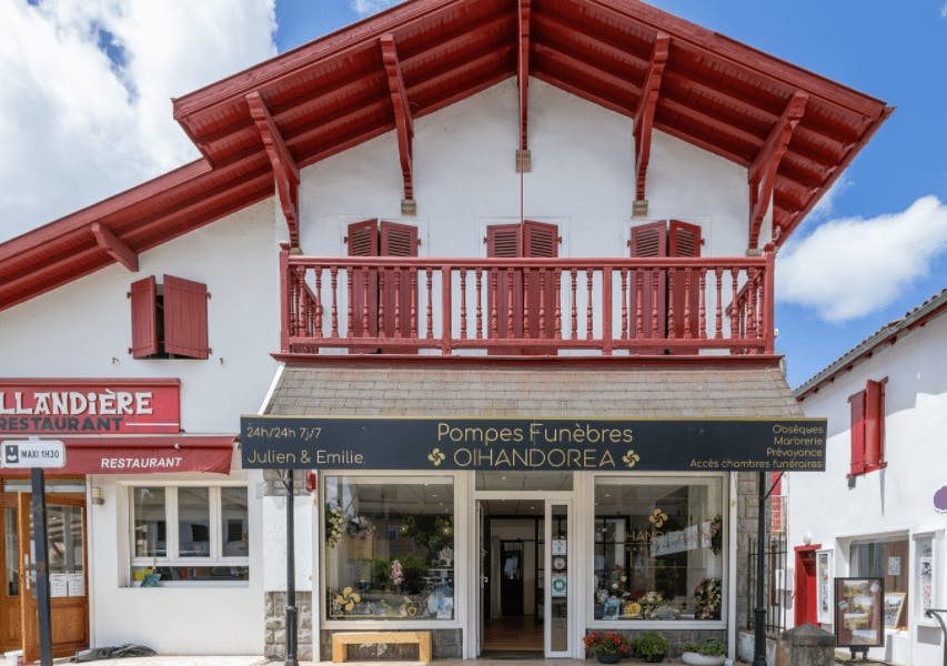 Photographie Pompes funèbres OIHANDOREA de Cambo-les-Bains