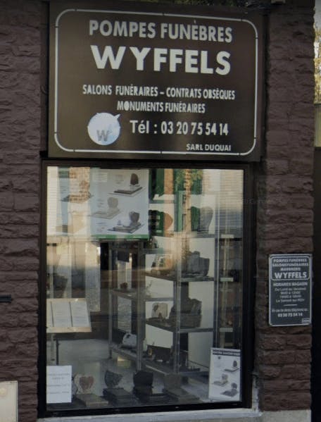 Photographie Pompes Funèbres Wyffels  de Roubaix