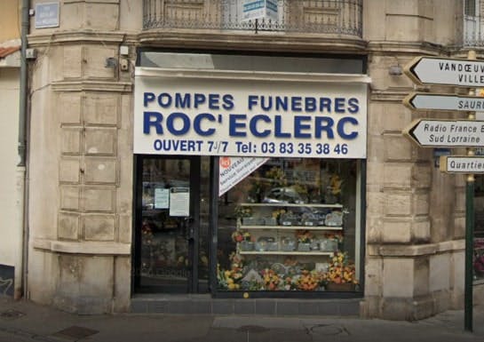 Photographie des Pompes Funèbres Roc-Eclerc à Nancy
