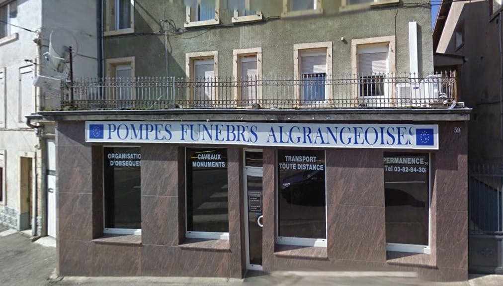 Photographie de la Pompes Funèbres Algrangeoises d'Algrange