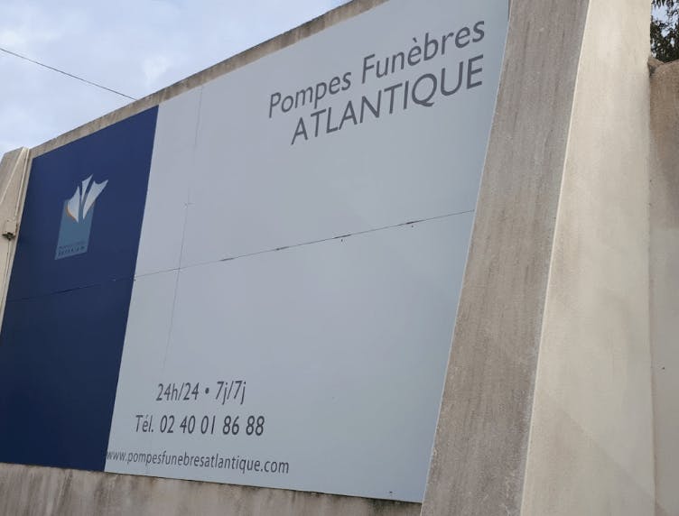 Photographie de la Pompes Funèbres et Marbrerie Atlantique à Saint-Nazaire