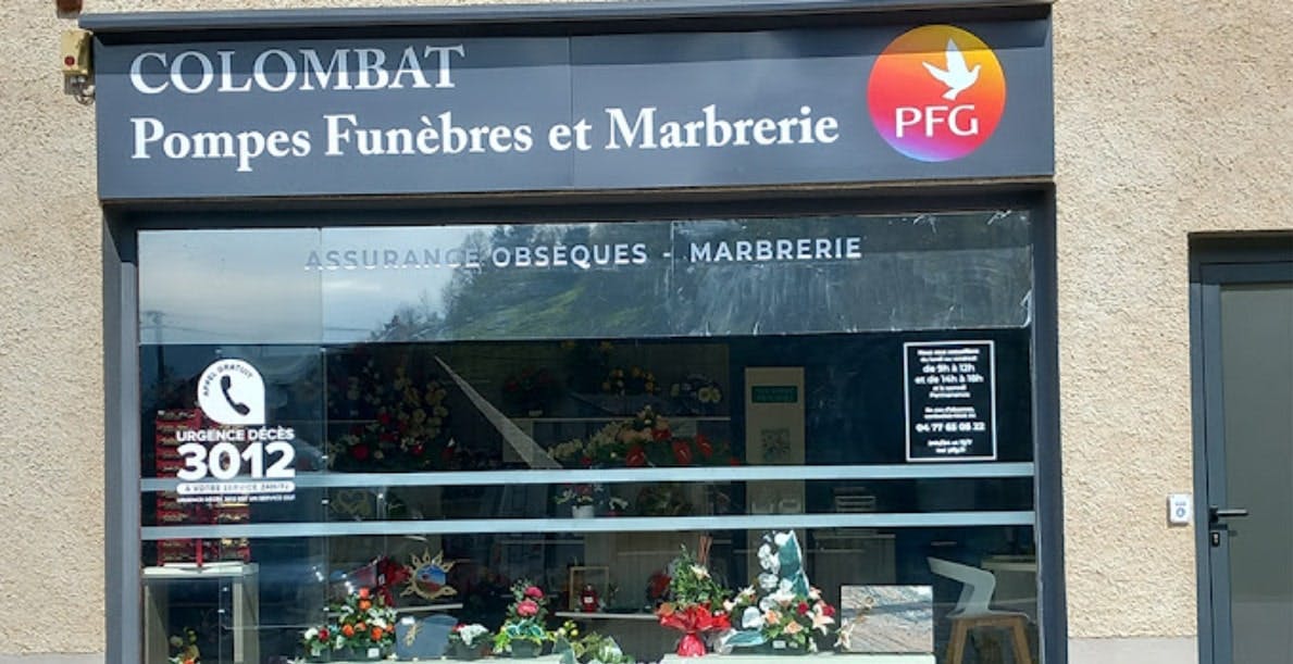 Photographie de Pompes Funèbres et Marbrerie Colombat - PFG de Saint-Germain-Laval