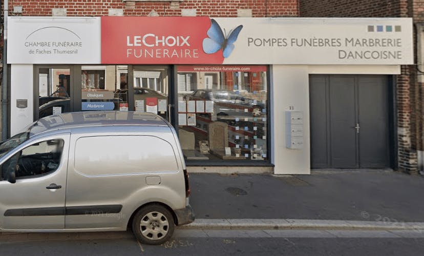 Photographie de la Pompes Funèbres Marbrerie DANCOISNE - Le Choix Funéraire de Faches-Thumesnil