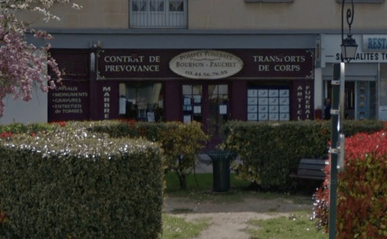 Photographie de la Pompes Funèbres Bourson Pauchet à Saint-Leu-d'Esserent
