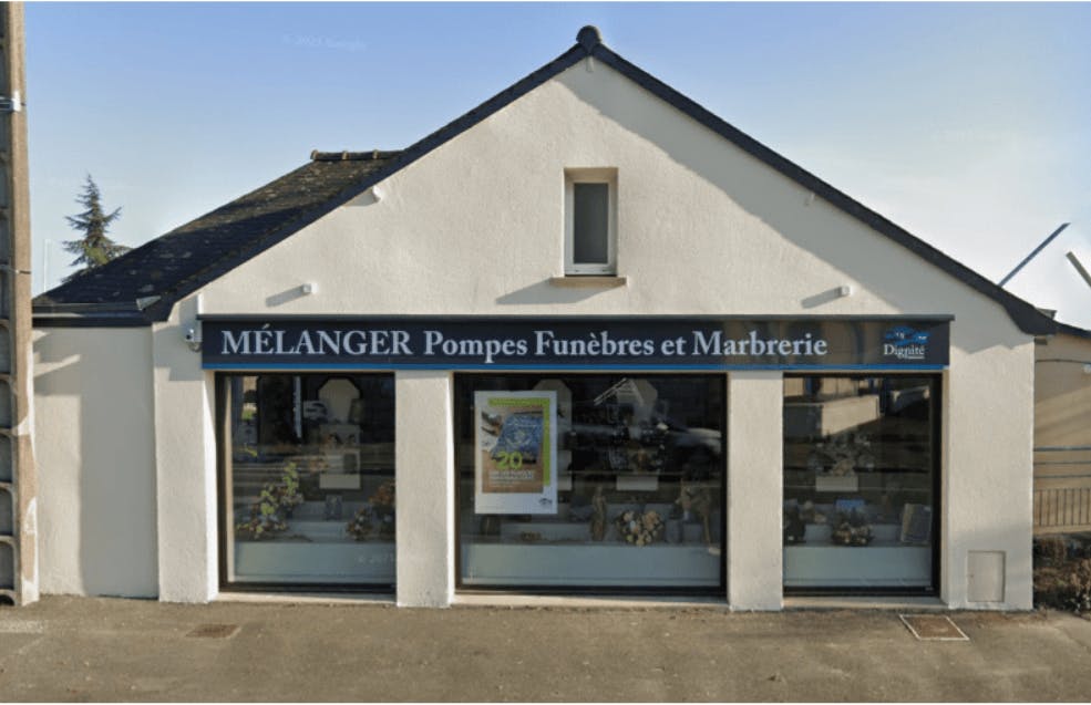 Photographie de la Pompes Funèbres et Marbrerie Mélanger de Mayenne
