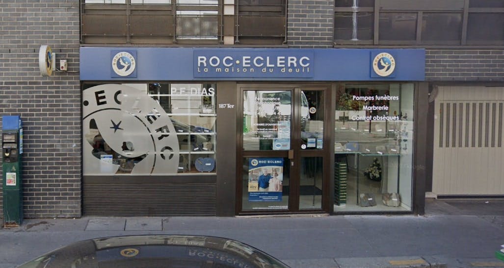 Photographies des Pompes Funèbres Roc'Eclerc à Paris