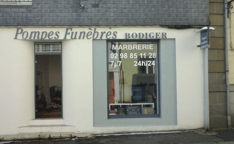 Photographie Pompes Funebres - Marbrerie BODIGER Landerneau