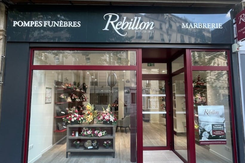 Photographie de la Rebillon Pompes funèbres et Marbrerie de Paris

