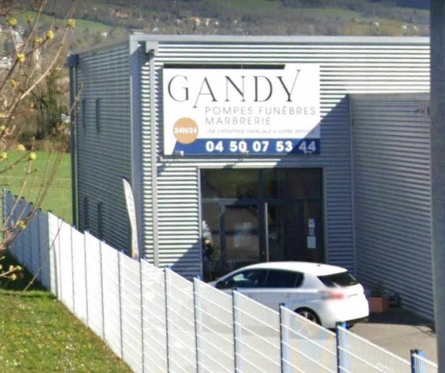 Photographie de La Gandy Pompes Funèbres Marbrerie de Contamine-sur-Arve
