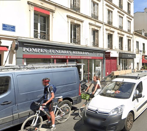 Photographie de la Pompes Funèbres REBILLON à Boulogne-Billancourt