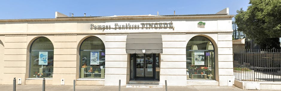 Photographie de la Pompes Funèbres et Marbrerie Pincedé à Marseille