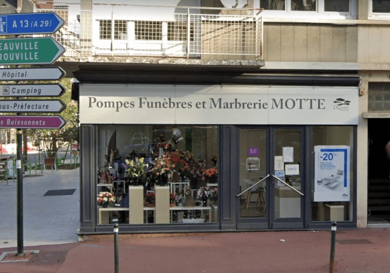 Photographie Pompes Funèbres et Marbrerie Funéraire Motte lisieux
