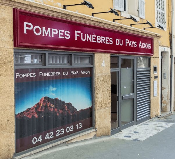 Photographie de la Pompes Funèbres ROBLOT à Aix-en-Provence