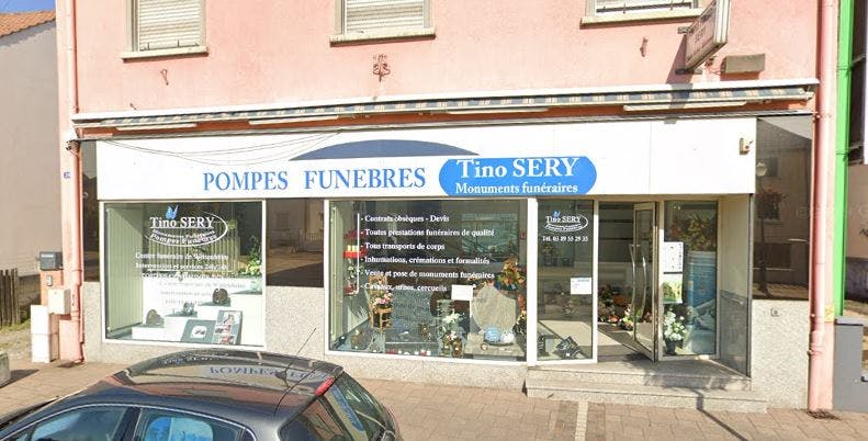 Photographie de la Pompe Funèbre Tino Sery à Wittelsheim