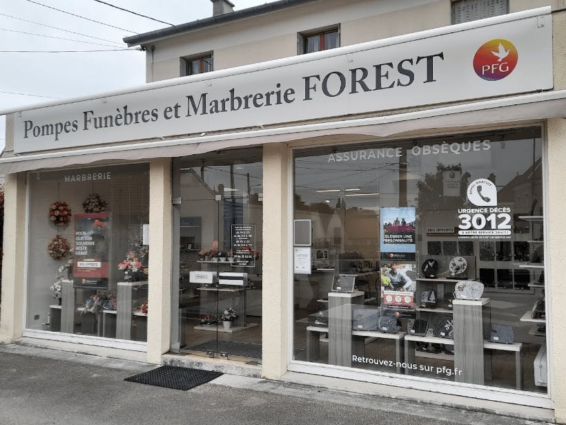 Photographie de Pompes Funèbres et Marbrerie FOREST - PFG de Rozay-en-Brie