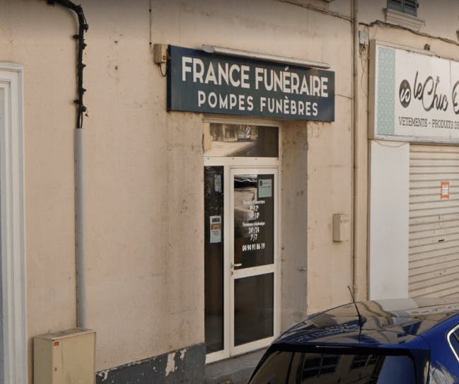 Photographie de la Pompes funèbres de France à Hyères