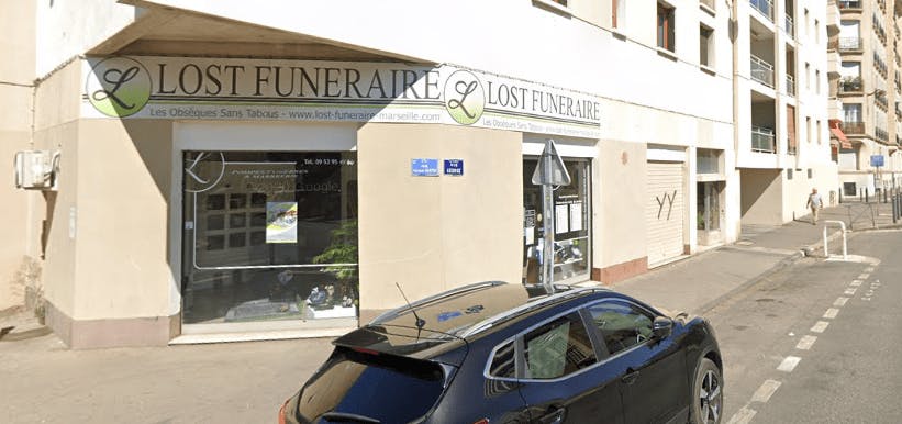 Photographie de la Lost Funéraire à Marseille