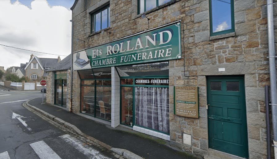 Photographie de la Pompes Funèbres Rolland à Guingamp