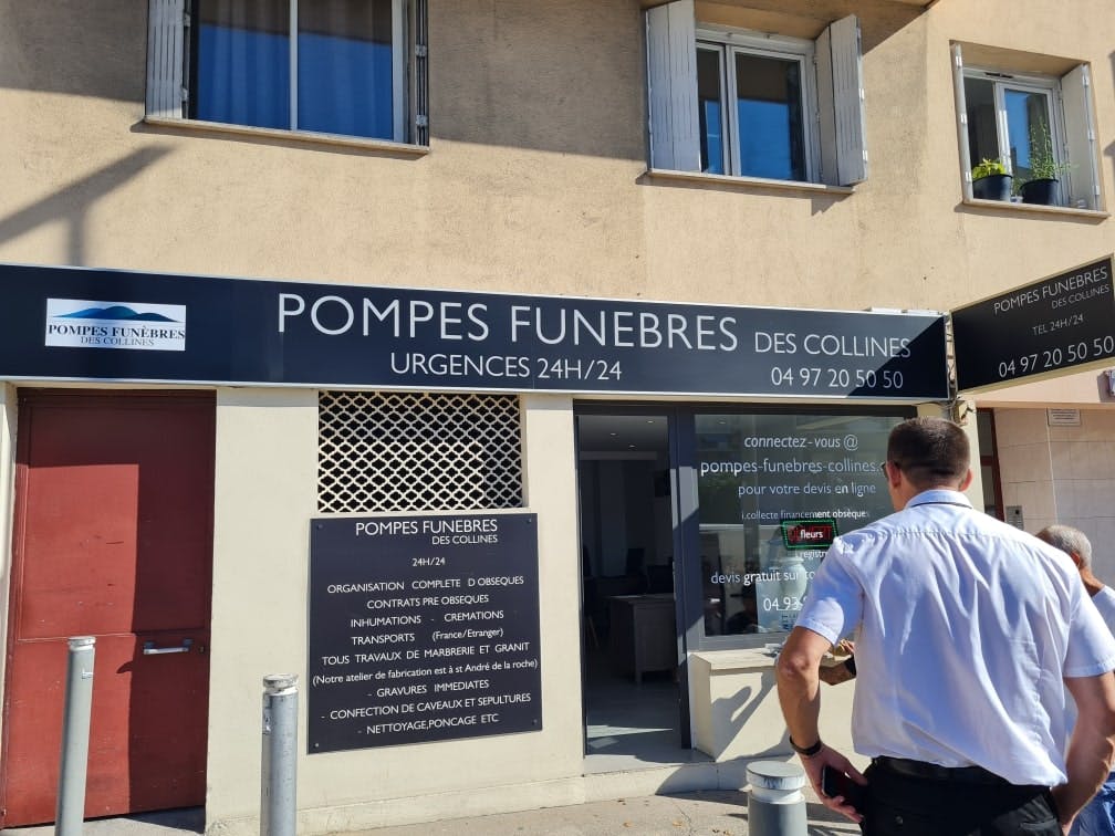 Photographie de Pompes Funèbres des COLLINES NICOISES de Nice