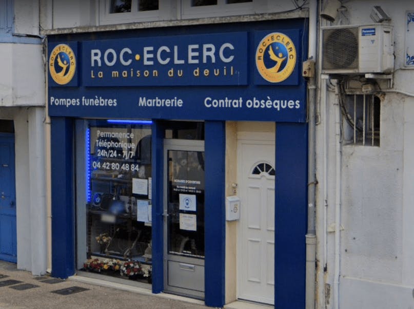 Photographie de la Pompes Funèbres Roc-Eclerc de Martigues