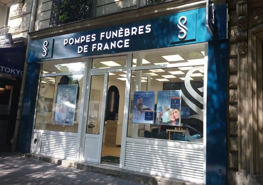 Photographies des Pompes Funèbres de France à Paris