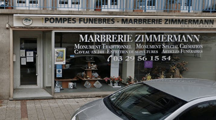 Photographie Pompes Funèbres et Marbrerie Zimmermann de Saint-Dié-des-Vosges 