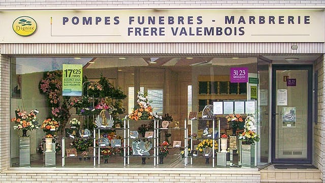 Photographies des Pompes Funèbres et Marbrerie Frère Valembois à Bruay-la-Buissière