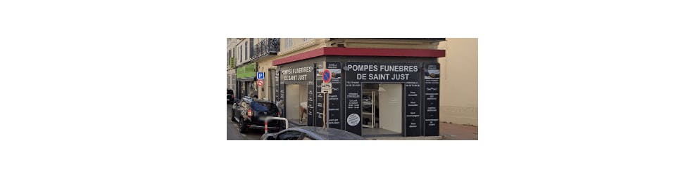 Photographie de la Pompes Funèbres Saint Just à Marseille
