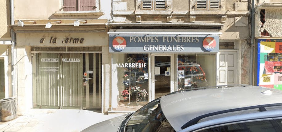 Photographie de la Pompes Funèbres Générales à La Charité-sur-Loire